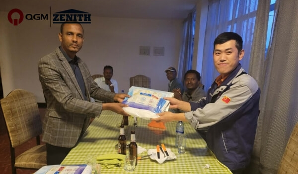 Завршена е новата линија за производство на машини за правење блокови QGM QT6 во Некемте за повоена реконструкција.