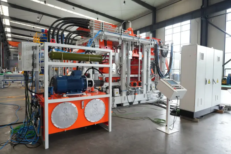 Quangong Machinery T10 Производна линија за тули: интелигентно производство за производство на модерни градежни материјали